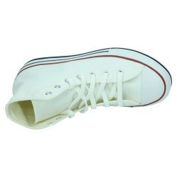 Zapatilla Plataforma Converse Blancos para Niña modelo 668026C