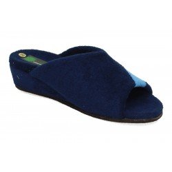Chinelas Rizo Marino Vanity Marino para Mujer modelo 572