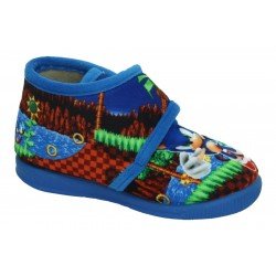 Zapatilla Gato Vulca-Bicha Azulón para Niño modelo 1066