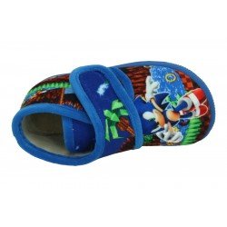 Zapatilla Gato Vulca-Bicha Azulón para Niño modelo 1066
