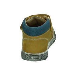 Botín Piel Reims Pablosky Mostaza para Niño modelo 089185