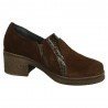 Zapato Tacón Bajo Torres Cuero para Mujer modelo 9004