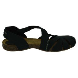 Sandalias Cerradas Inter-Bios Negros para Mujer modelo 4456