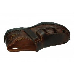 Sandalias de Piel 48 Horas Coñac para Hombre modelo 617101/12