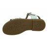 463 SANDALIAS DE PIEL color BLANCO-PLATA
