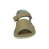 Sandalias de Piel Whetis Camel para Niña modelo 135