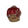 Sandalias de Piel Whetis Rojos para Niña modelo 125
