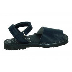 Sandalias de Piel Whetis Marino para Niña modelo 124
