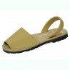 Sandalias de Piel Whetis Camel para Niña modelo 124