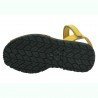 Sandalias de Piel Whetis Mostaza para Niña modelo 112