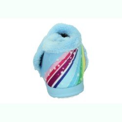 Zapatillas Unicornio Vulca-Bicha Celeste para Niña modelo 1076