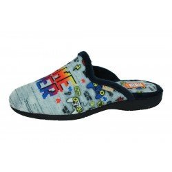 8402 CHINELAS GAME OVER color GRIS