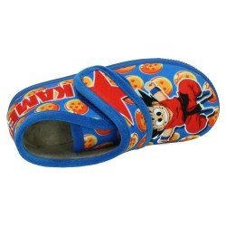Botitas Karate Vulca-Bicha Azulón para Niño modelo 1043