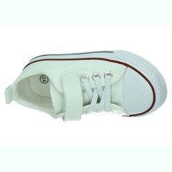 Zapatillas de Lona Demax Blancos para Niño modelo 3-A12A