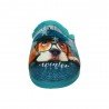 Chinelas de Perrito Kokis Turquesa para Mujer modelo 12006