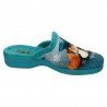 Chinelas de Perrito Kokis Turquesa para Mujer modelo 12006