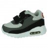 Deportivas para Niño Demax Gris-Rojo para Niño modelo 1-6847B2-12