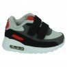 Deportivas para Niño Demax Gris-Rojo para Niño modelo 1-6847B2-12