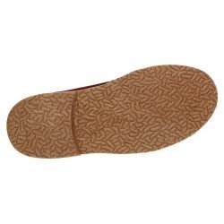 Botines de Serraje Made In Spain Burdeos para Mujer modelo 512