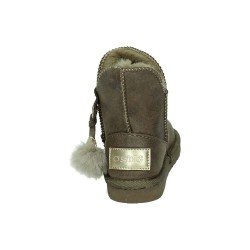 Botitas Micrometal B&W Taupe para Niña modelo Li5 54242