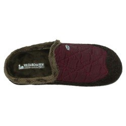 Zapatilla Cocodrilo Vulca-Bicha Burdeos para Hombre modelo 4885