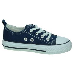 Bamba Lona Azul Navy Demax Azules para Niña modelo 3-A12D