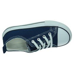 Bamba Lona Azul Navy Demax Azules para Niña modelo 3-A12D