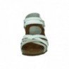 Sandalias de Piel Inter-Bios Blanco-Gris para Mujer modelo 5338