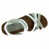 Sandalias de Piel Inter-Bios Blanco-Gris para Mujer modelo 5338