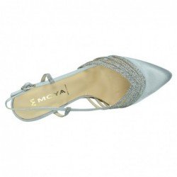 Sandalias de Tacón Moya Grises para Mujer modelo 14527-868