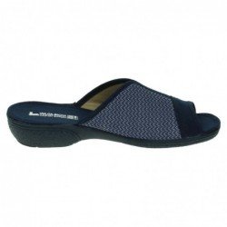 Chinelas con Goma Vulca-Bicha Marino para Mujer modelo 739