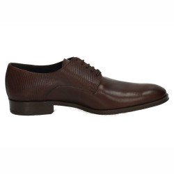 Zapato de Piel Donatelli Marrones para Outlet modelo 10343