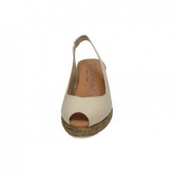 Alpargatas con Cuña Torres Beige para Mujer modelo 5018