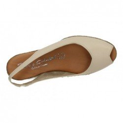 Alpargatas con Cuña Torres Beige para Mujer modelo 5018