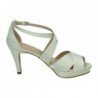Sandalias Tacón Classyco.es Marfil para Mujer modelo 0001Sv
