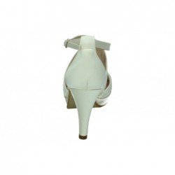 Sandalias Tacón Classyco.es Marfil para Mujer modelo 0001Sv