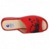 Zapatilla Gato Negro Sandali Rojos para Mujer modelo 505