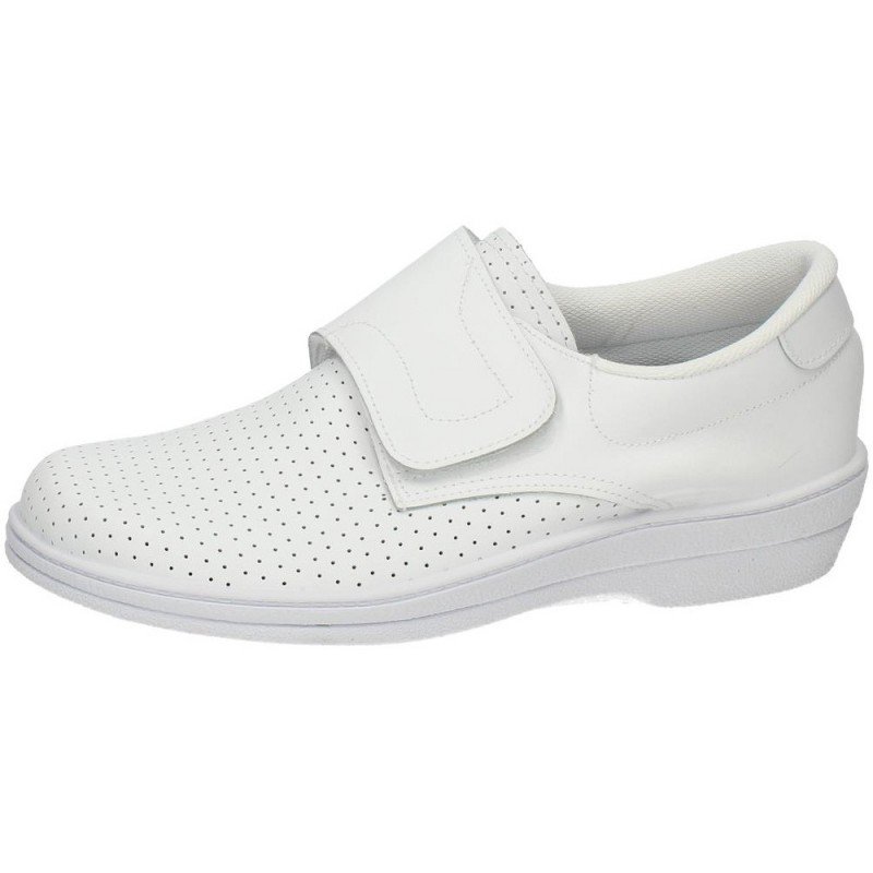Zuecos Piel Blancos Percla Blancos para Hombre modelo 293