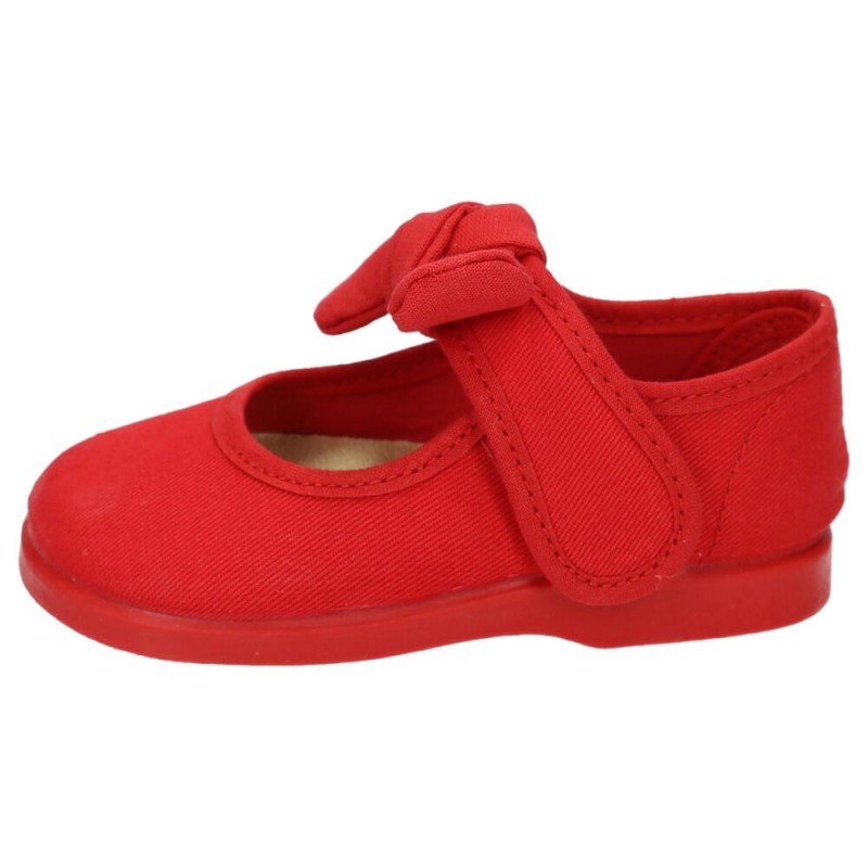 Mercedes Lona Lazo Made In Spain Rojos para Niña modelo 955