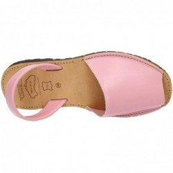 Menorquinas de Piel Whetis Rosa para Niña modelo 314