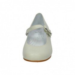 Merceditas Piel Lazo Bambineli Beige para Niña modelo 3822