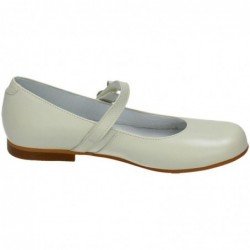 Merceditas Piel Lazo Bambineli Beige para Niña modelo 3822