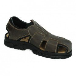 7003 SANDALIA TODO PIEL color CHOCOLATE