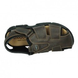 7003 SANDALIA TODO PIEL color CHOCOLATE