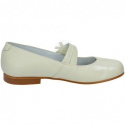 Zapato de Comunión Bambineli Beige para Niña modelo 4410