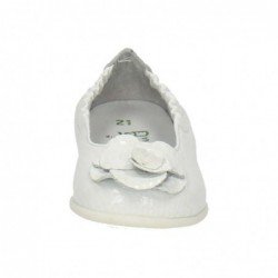 Manoletinas de Piel Giovi Blancos para Outlet modelo Z