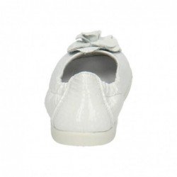 Manoletinas de Piel Giovi Blancos para Outlet modelo Z