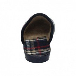 Chinela Casa Cuadros Made In Spain Azules para Hombre modelo 063-N