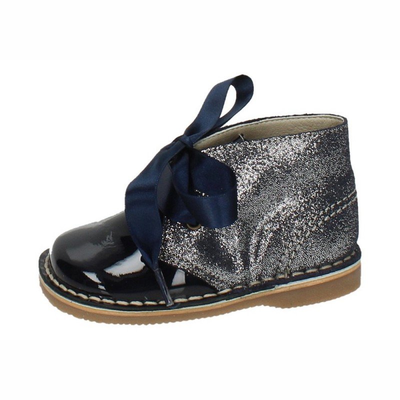 Botitas Brillantes Bambineli Azules para Outlet modelo 5020