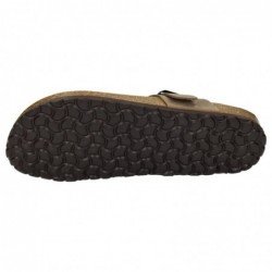 Sandalias de Piel Inter-Bios Pardo para Hombre modelo 9511
